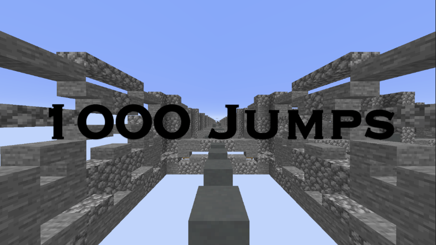 下载 1000 Jumps 对于 Minecraft 1.16.4